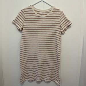 Striped T-shirt Dress